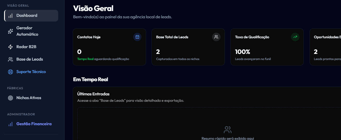 LeadGen Dashboard